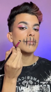 Easy Halloween makeup tutorial